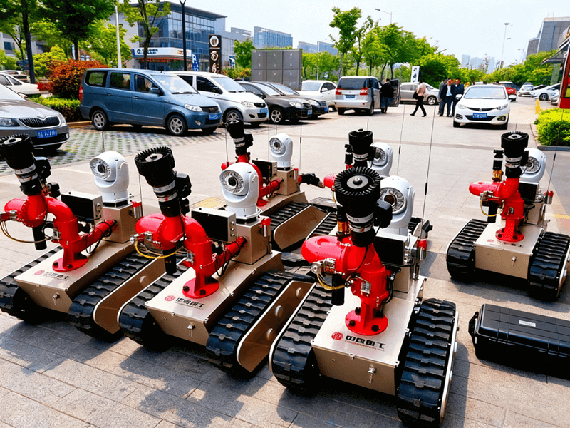 China's firefighting giants have entered the firefighting robotics market, ushering in new changes in the industry