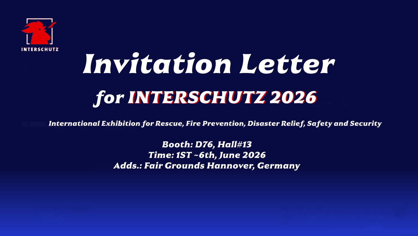 Warm Invitation to Visit Our Booth at INTERSCHUTZ 2026 in Hanover